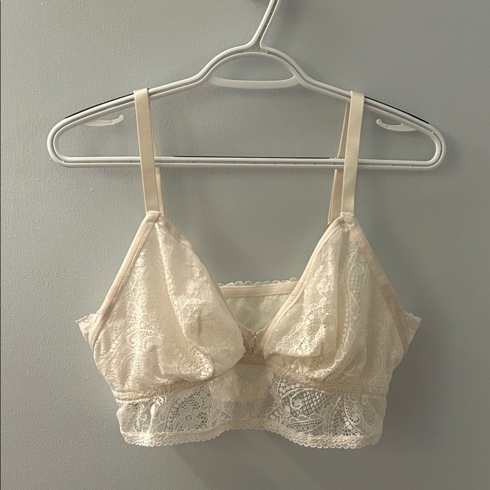 Aerie Lace Bralette with Adjustable Straps